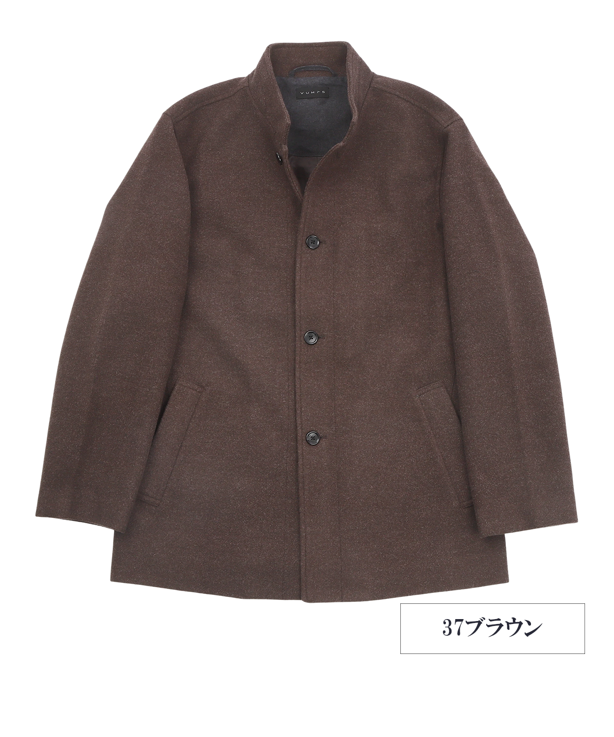 ライトメルトン カバーオール ジャケット｜総裏仕立て きれいめ アウター