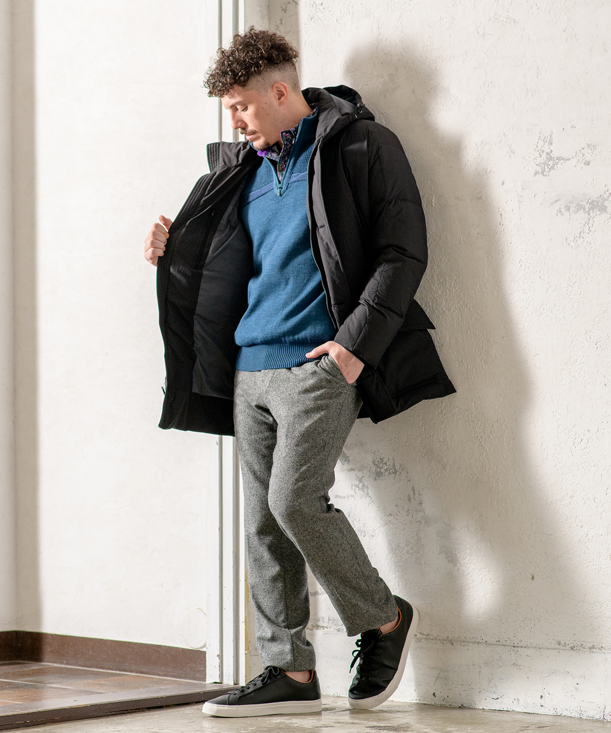 CORDURA スモールリップル ダウンコート｜高耐久・軽量・防風性に優れた機能派アウター
