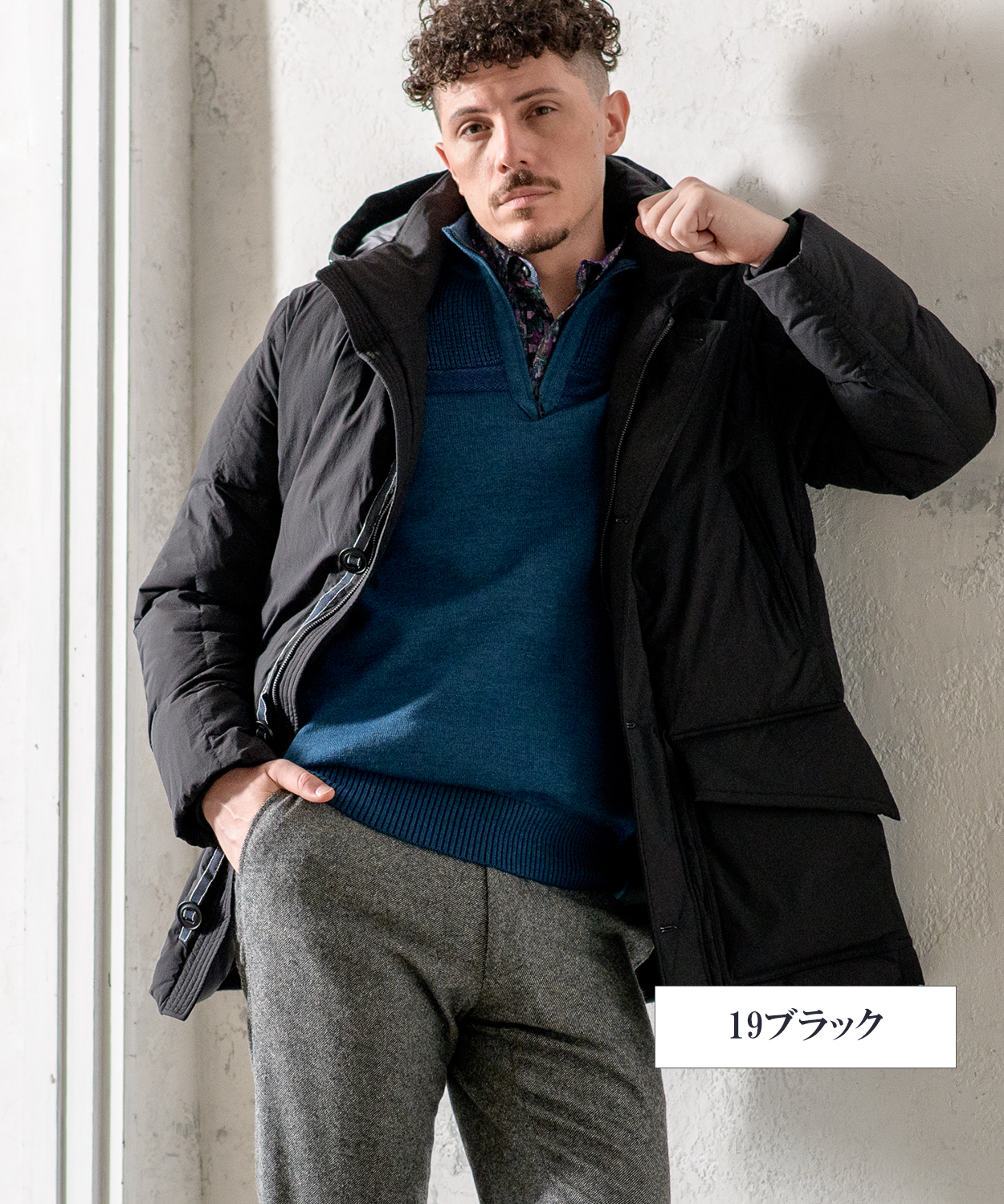 CORDURA スモールリップル ダウンコート｜高耐久・軽量・防風性に優れた機能派アウター