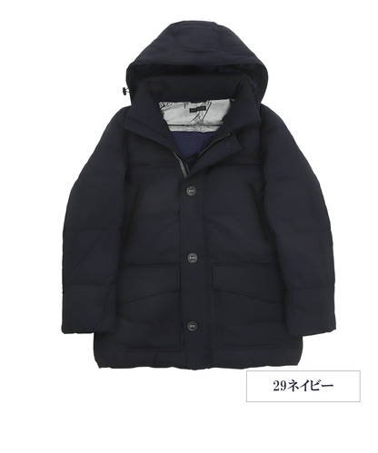 CORDURA スモールリップル ダウンコート｜高耐久・軽量・防風性に優れた機能派アウター