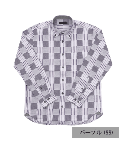 ネルビッグチェック BDシャツ