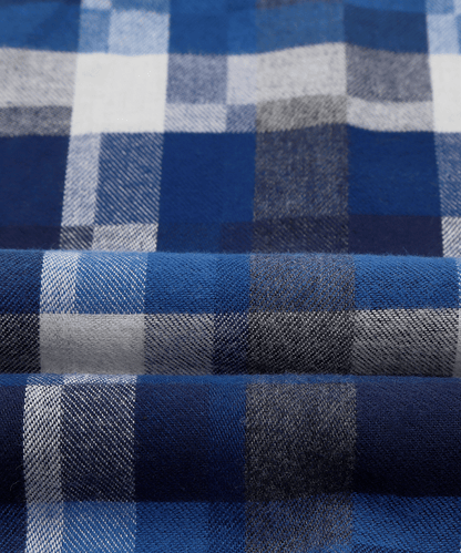 ネルランダムチェック BDシャツ