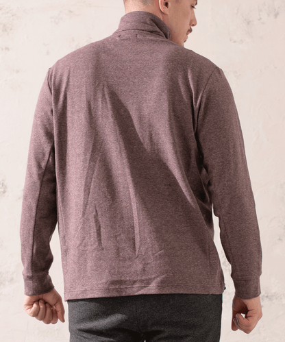 ミジンボーダー タートルネックTシャツ