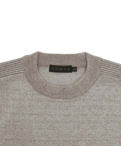 12Gアウトラストニット 総針クルーネックニット