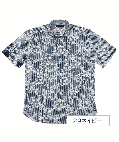 【高通気×ストレッチ】Tシャツの上に羽織る、大人のプリントSWシャツ
