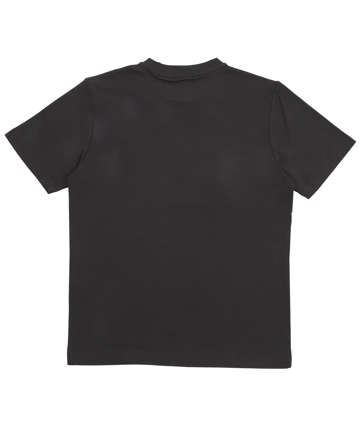 【洗練のジオメトリック】スムース ブロック柄Tシャツ ｜ シルクのような滑らかさと、陰影で魅せる大人の格子デザイン