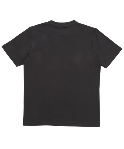 【洗練のジオメトリック】スムース ブロック柄Tシャツ ｜ シルクのような滑らかさと、陰影で魅せる大人の格子デザイン