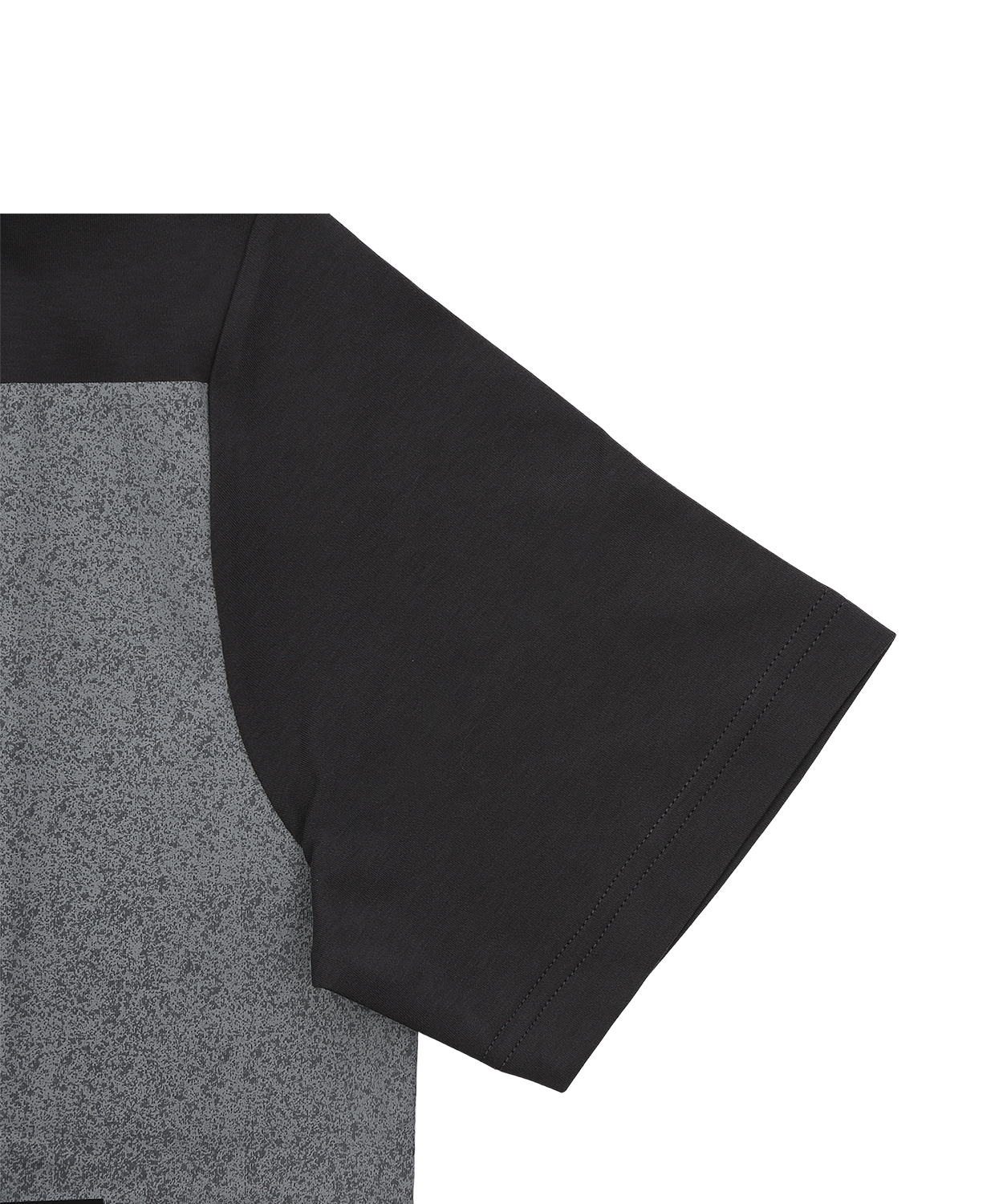 【洗練のジオメトリック】スムース ブロック柄Tシャツ ｜ シルクのような滑らかさと、陰影で魅せる大人の格子デザイン