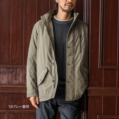 【上品なフェード感】スノー加工天竺クルーネックニット