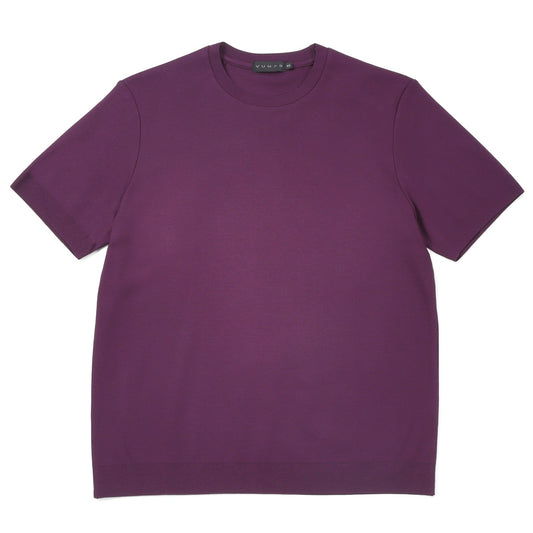 【SALE／30％OFF】VUMPS ハイゲージシルケット半袖Tシャツ （WHITE / NAVY / PINK / PURPLE)